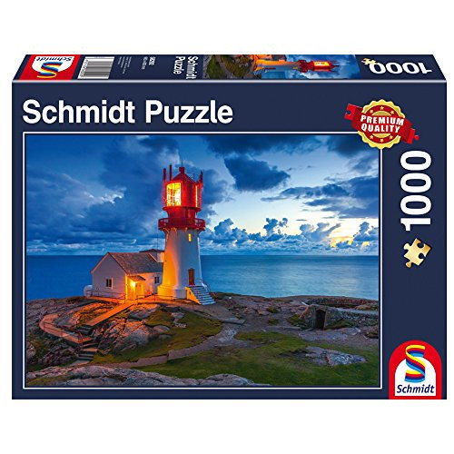 Schmidt Spiele "Twilight Lighthouse Puzzle (1000 Piece) Schmidt Spiele "Twilight Lighthouse Puzzle (1000 Piece)