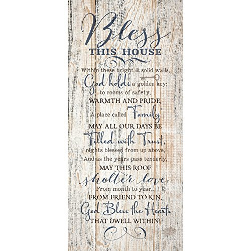 Bless This House...New Horizons Wood Plaque by Dexsa