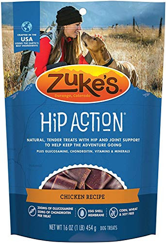 Zuke s Hip Action Natural Dog Treats 1 lb Pack of 3