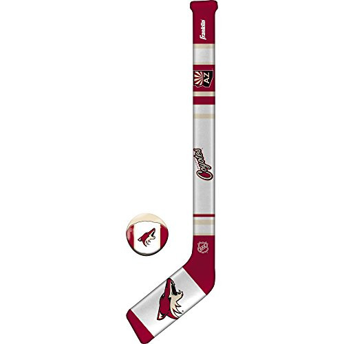 Franklin Sports NHL Arizona Coyotes Mini Soft Hockey Stick Set NHL Team Soft Foam Mini Hockey Stick and Ball Set Great Toy for Kids Franklin Sports NHL Arizona Coyotes Mini Soft Hockey Stick Set NHL Team Soft Foam Mini Hockey Stick and Ball Set Great Toy for Kids