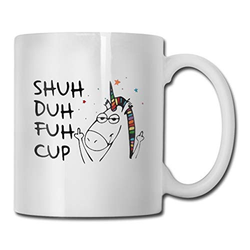 antspuent Shuh Duh Fuh Cup Funny Unicorn Coffee Mug 11 Oz Coffee Tea Cup Unique Birthday Christmas Gag Gifts for Friends Sister Brother Boss Coworker antspuent Shuh Duh Fuh Cup Funny Unicorn Coffee Mug 11 Oz Coffee Tea Cup Unique Birthday Christmas Gag Gifts for Friends Sister Brother Boss Coworker