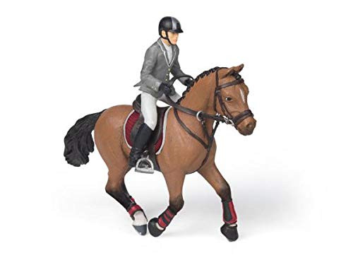 Papo Competition Horse with Rider Gift Set