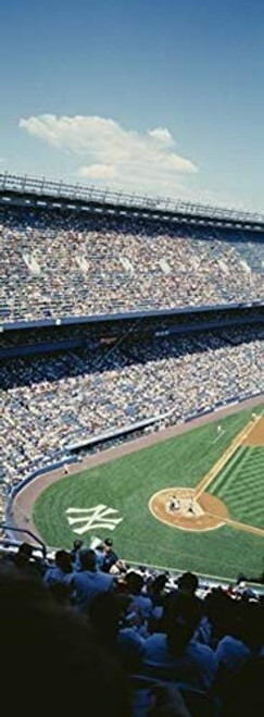 Posterazzi High angle view of spectators watching a baseball match Yankee Stadium City New York State USA Poster Print 36 x 13 Posterazzi High angle view of spectators watching a baseball match Yankee Stadium City New York State USA Poster Print 36 x 13