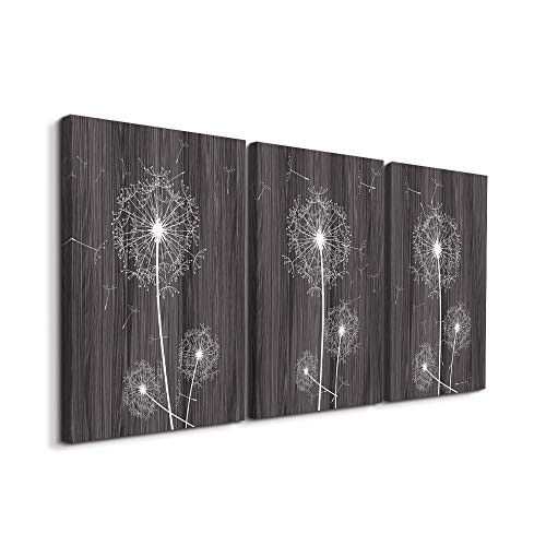 Canvas Wall Art for living room family Wall Decor Bedroom Decoration Paintings Bathroom Wall Decor Home Decoration kitchen posters artwork black Dandelion Flowers wall pictures 12 x16 3 piece set Canvas Wall Art for living room family Wall Decor Bedroom Decoration Paintings Bathroom Wall Decor Home Decoration kitchen posters artwork black Dandelion Flowers wall pictures 12 x16 3 piece set