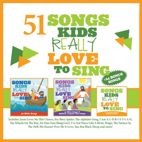 51 Songs Kids Really Love To Sing 2014 [3 CD]