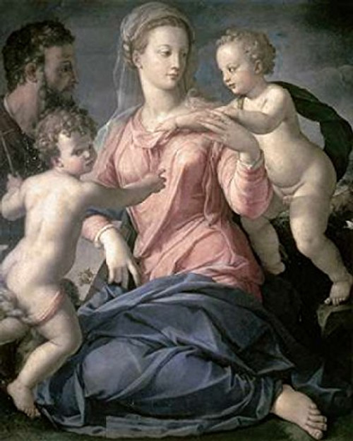 Posterazzi Holy Family Poster Print by Agnolo Bronzino 8 x 10 Posterazzi Holy Family Poster Print by Agnolo Bronzino 8 x 10