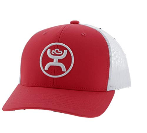 HOOEY Youth Boys O Classic Red/White Adjustable Snapback Hat