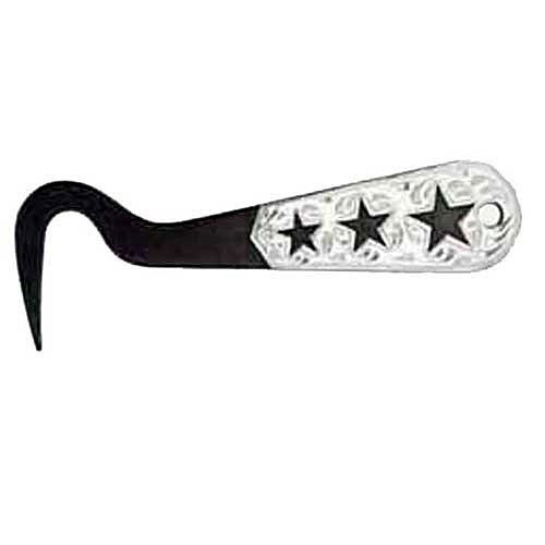 Intrepid International Silver Three Star Overlay Hoof Pick