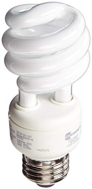 EcoSmart 60-Watt Equivalent Daylight (5000K) Spiral CFL Light Bulb (4-Pack)