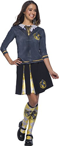 Rubie s Adult Harry Potter Costume Top Hufflepuff Large