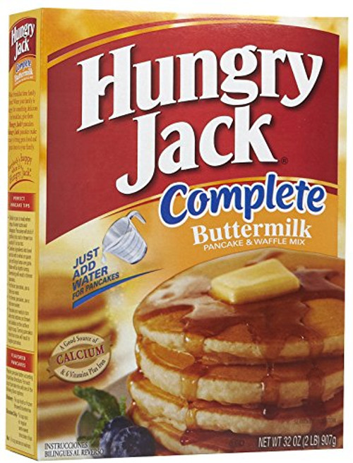 Hungry Jack Buttermilk Pancake Waffle Mix 32 oz Hungry Jack Buttermilk Pancake Waffle Mix 32 oz