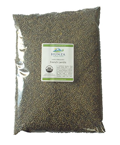 Hunza Organic French Lentils 5 lbs
