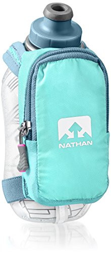 Nathan Insulated Handheld Flask  SpeedShotPlus  Grip Free Running Bottle
