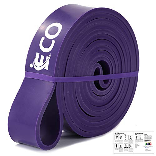 iECO Resistance Bands Pull Up Assist Resistance Bands Exercise Bands for Body Stretching Workout Powerlifting Home Fitness Physical Therapy