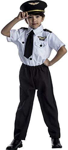 Dress Up America Pilot Costume for Kids Pilot Captain Dressup for Boys  Girls