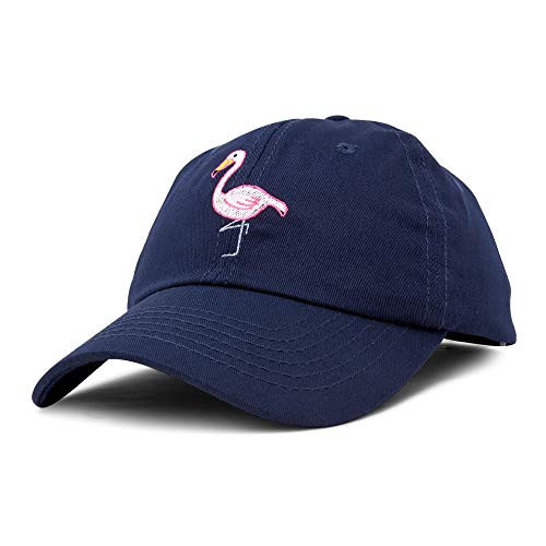 DALIX Flamingo Hat Women s Baseball Cap in Navy Blue