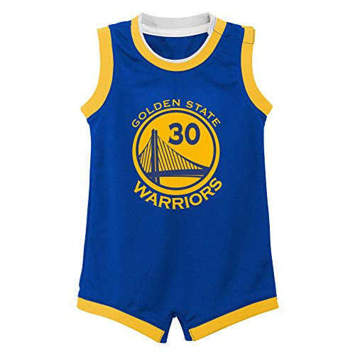 Outerstuff NBA Infants Official Name and Number Home Alternate Road Player Bodysuit Romper Jersey 18 Months Stephen Curry Golden State Warriors Blue Icon Outerstuff NBA Infants Official Name and Number Home Alternate Road Player Bodysuit Romper Jersey 18 Months Stephen Curry Golden State Warriors Blue Icon