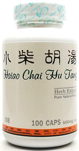 Bupleurum Liver Formula Dietary Supplement 500mg 100 Capsules Xiao Chai Hu Tang J08 100 Natural Herbs