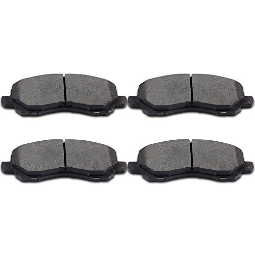 Brake PadsECCPP 4pcs Front Ceramic Disc Brake Pads Kits fit for Chrysler 200/SebringDodge Avenger/Caliber/StratusJeep Compass/PatriotMitsubishi Eclipse/Galant/Lancer/Outlander Sport Brake PadsECCPP 4pcs Front Ceramic Disc Brake Pads Kits fit for Chrysler 200/SebringDodge Avenger/Caliber/StratusJeep Compass/PatriotMitsubishi Eclipse/Galant/Lancer/Outlander Sport