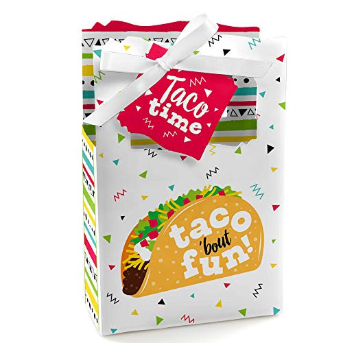 Big Dot of Happiness Taco Bout Fun Mexican Fiesta Favor Boxes Set of 12 Big Dot of Happiness Taco Bout Fun Mexican Fiesta Favor Boxes Set of 12