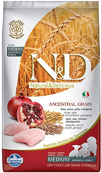 Farmina Chicken and Ancestral Grain Dry Puppy Food Medium/Maxi Breeds 5 5 Pounds Farmina Chicken and Ancestral Grain Dry Puppy Food Medium/Maxi Breeds 5 5 Pounds