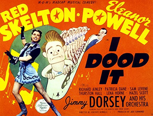 Posterazzi I Dood It (Aka by Hook Print by by Crook) Eleanor Powell Red Skelton Jimmy Dorsey 1943 Movie Poster Masterprint, ((14 x 11) Posterazzi I Dood It (Aka by Hook Print by by Crook) Eleanor Powell Red Skelton Jimmy Dorsey 1943 Movie Poster Masterprint, ((14 x 11)