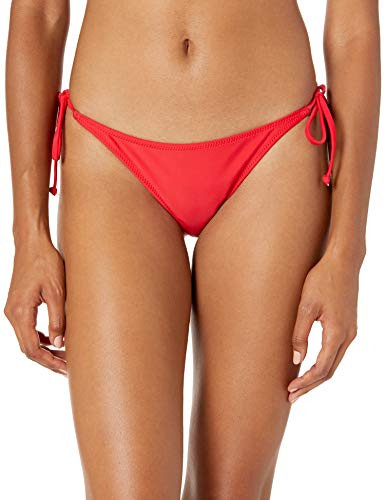 Volcom Women s Junior s Spot Hipster Bikini Bottom True Red Large