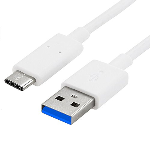 Cable Type C USB 3.0 1 Meter Data + Charge for Motorola Moto X4 - White