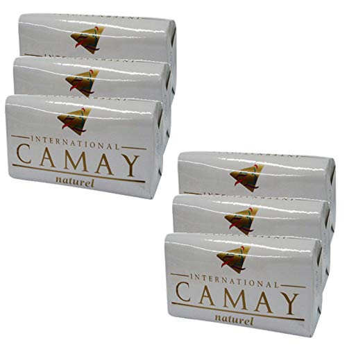 International Camay White Naturel Soap Body Bath 4 4 Oz Bars 6 Pack
