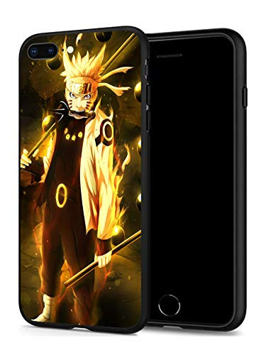 iPhone 7 Plus Case iPhone 8 Plus Case Anime Comic Series Protection Cover Back Case for iPhone 7 Plus 8 Plus NarutoKurama 2