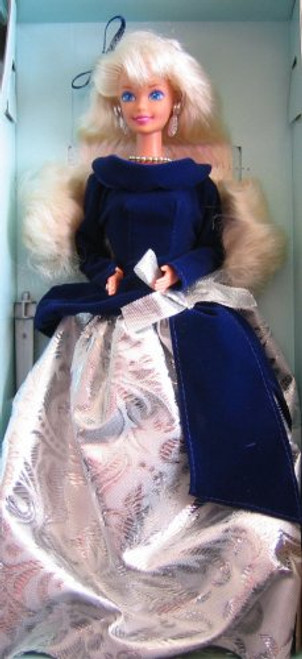 Barbie Special Edition Winter Velvet Doll Caucasian 1st In A Series Barbie Special Edition Winter Velvet Doll Caucasian 1st In A Series