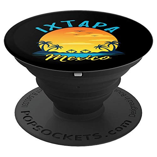 Ixtapa Mexico Palm Trees Orange Sunset PopSockets Grip and Stand for Phones and Tablets Ixtapa Mexico Palm Trees Orange Sunset PopSockets Grip and Stand for Phones and Tablets