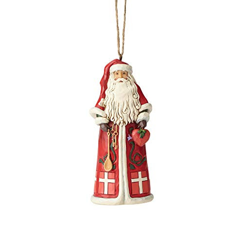 Enesco Jim Shore Heartwood Creek Danish Santa Hanging Ornament 4 5 Multicolor Enesco Jim Shore Heartwood Creek Danish Santa Hanging Ornament 4 5 Multicolor
