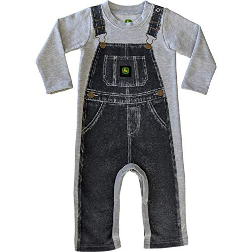 John Deere Baby Boys  J2R137HF24A Light Grey 18/24M