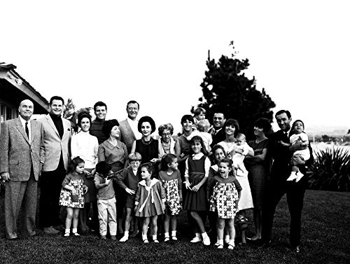 John Wayne with is family Photo Print 10 x 8 John Wayne with is family Photo Print 10 x 8