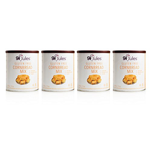 gfJules Gluten Free Cornbread Mix  Voted 1 by GF Consumers 0 8 lb Bag Pack of 4