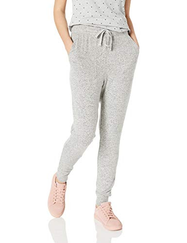 BB Dakota Junior s Circling Back Brushed Knit Relaxed Jogger Heather Grey Small