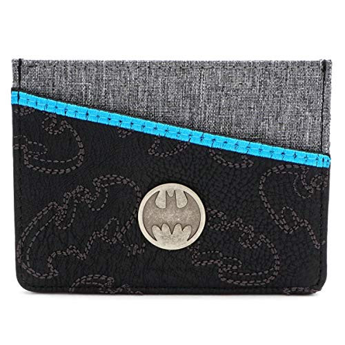Loungefly x DC Comics Batman Embroidered Batwing Tech Wallet Black Multi One Size