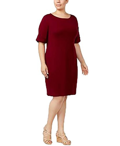 Karen Scott Plus Size ElbowSleeve TShirt Dress 0X