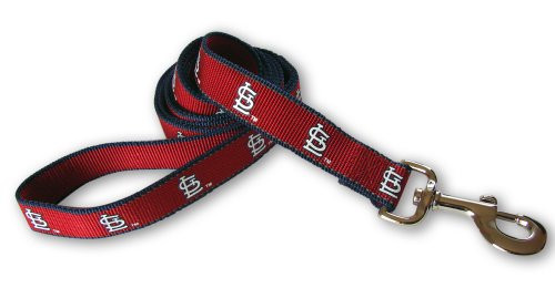 MLB Saint Louis Cardinals Reflective Dog Leash Small