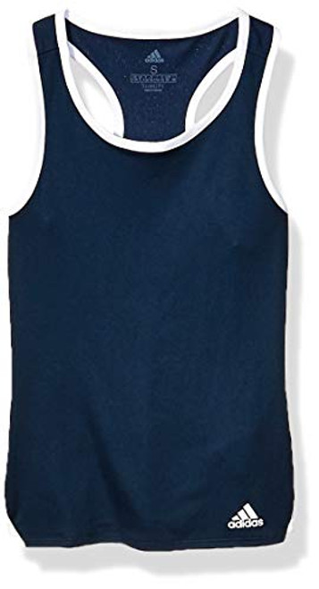 adidas Junior Girls  Club Training Tank Top Collegiate Navy Small