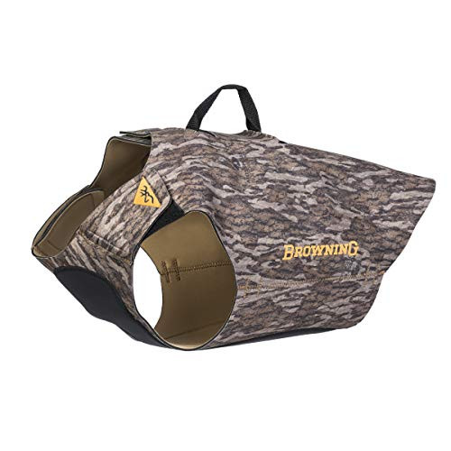 Browning Camo Neoprene Dog Vest  Mossy Oak Bottomland  Size Medium Model P000005490299