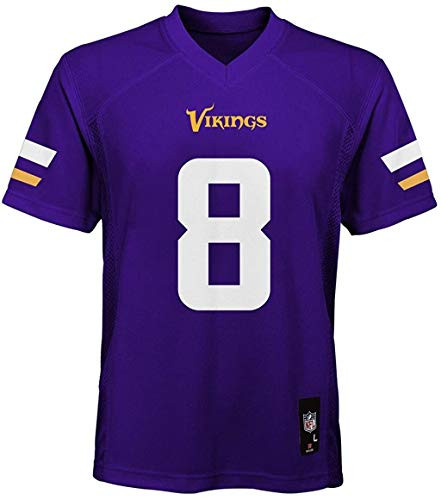 Kirk Cousins Minnesota Vikings 8 Purple Kids 47 Mid Tier Home Jersey 7