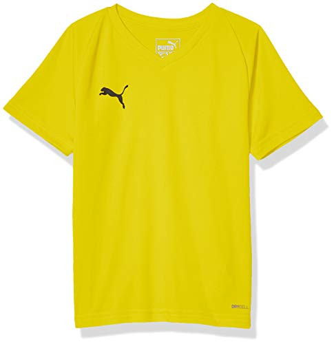 PUMA Men s LIGA Jersey CORE JR Cyber Yellowpuma Black L
