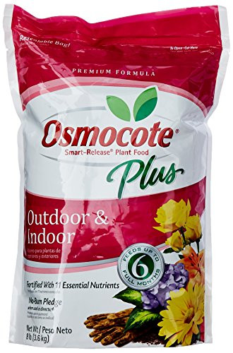 Osmocote Plus Outdoor and Indoor Smart-Release Plant Food, 8-Pound (Plant Fertilizer)