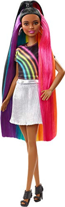 Barbie Rainbow Sparkle Hair Doll