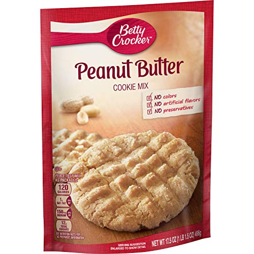 Betty Crocker Baking Mix Peanut Butter Cookie Mix 17 5 Oz Pouch