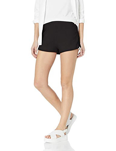 Volcom Women s Lived In Lounge Fleece Sweat Shorts black Small