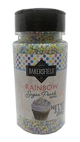 Light Colors Rainbow Sugar Pearls Bakersfield 3 5 oz 99gr