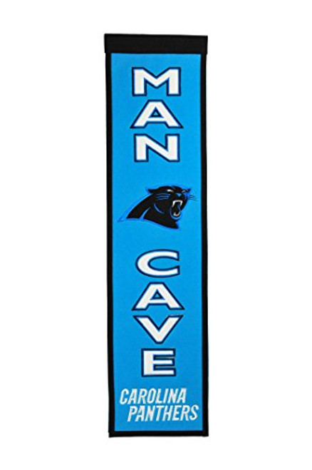 Winning Streak NFL Carolina Panthers Man Cave Banner Winning Streak NFL Carolina Panthers Man Cave Banner